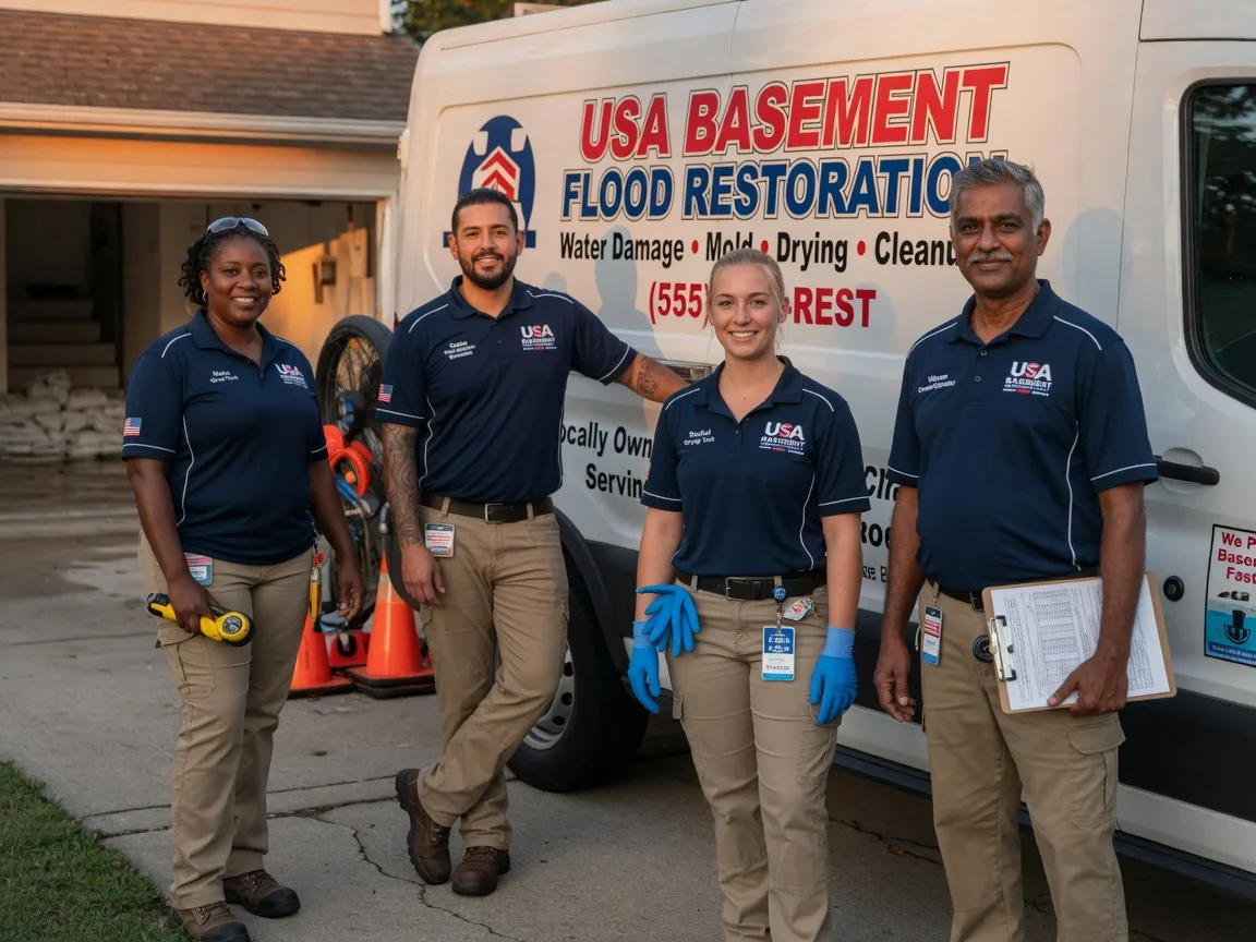 Basement Flood Cleanup company in Purdin, MO